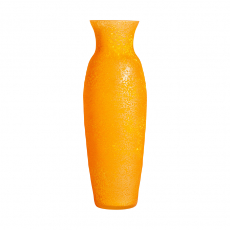 Vaze - Vaza cristal mustar Art Deco|Vaze decorative sofisticate