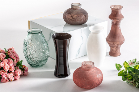 Vaza cristal negru Art Deco|Vaze decorative [2]
