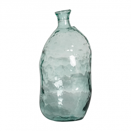 Vaze - Vaza vintage inalta sticla reciclata|Vaze decorative ecologice