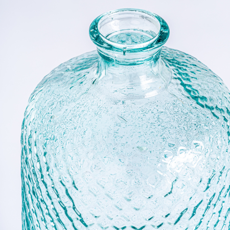 Vaza inalta sticla transparenta vintage|Vaze decorative elegante [1]