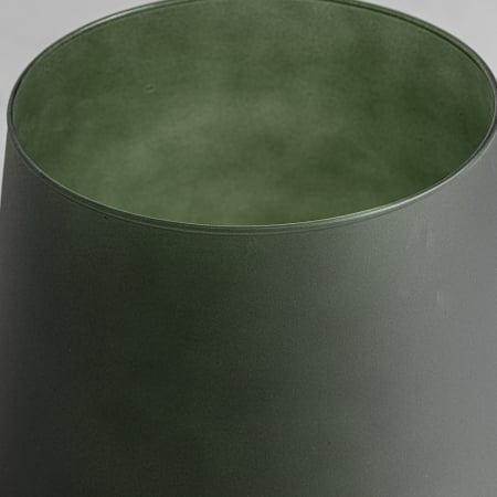Vaza rotunda sticla verde|Vaze moderne decorative [1]