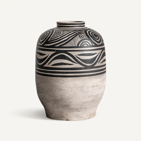 Vaze - Vaza rotunda inalta teracota|Vaze decorative autentice