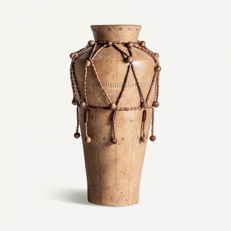 Vaze - Vaza cilindrica inalta teracota|Vaze decorative statement