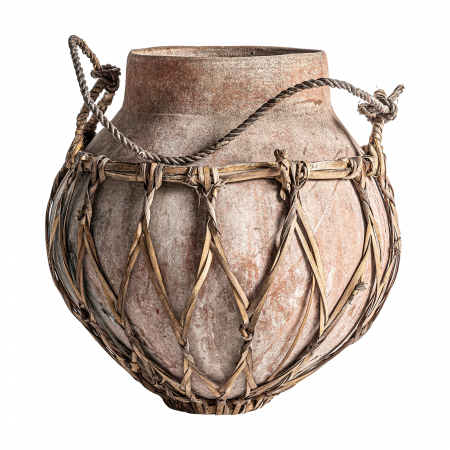 Vaze - Vaza clasica teracota sculpturala|Vaze decorative elegante