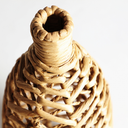 Vaza fibra naturala boho|Vaze decorative premium [1]