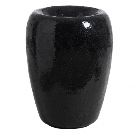 Vaza decorativa neagra CreativDeco - Decor industrial si minimalist de impact [2]