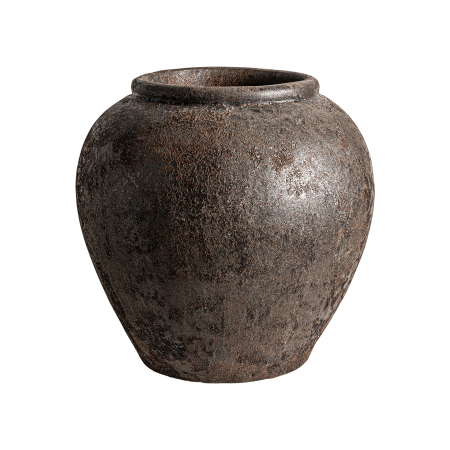 Vaze - Vaza unicat vintage Bloned ceramica maro|Vaze decorative autentice