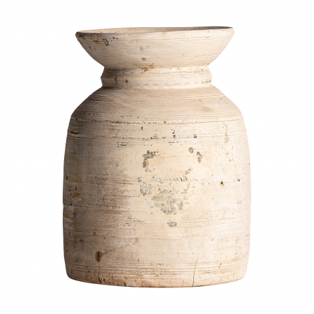 Vaza etnica lemn suar rotunda|Vaze decorative [1]