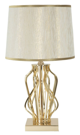 Corpuri de iluminat - Veioza aurie eleganta Glam X | Lampa de masa CreativDeco