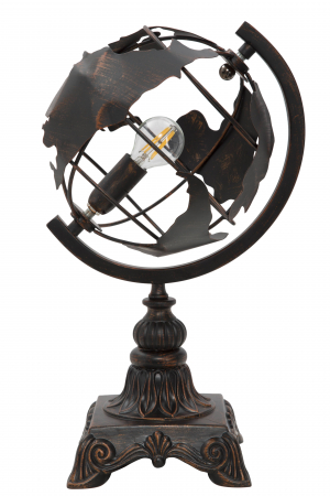 Veioza birou World, metal maro [2]