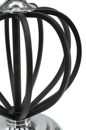 Veioza Darcky, metal/textil, negru/argintiu, Mauro Ferretti [2]