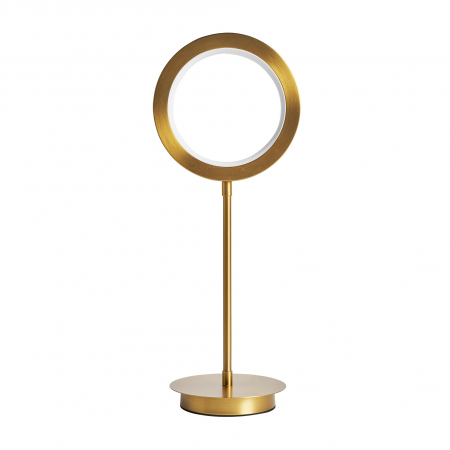 MEGA PROMOTII - Veioza Art Deco din alama aurie - Eleganta geometrica