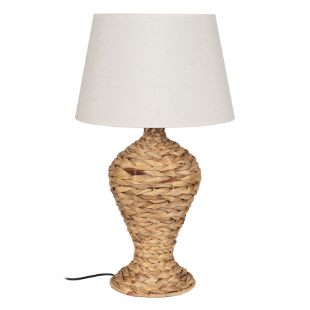 Corpuri de iluminat - Lampa de masa din fibre naturale CreativDeco - Decor interior boho