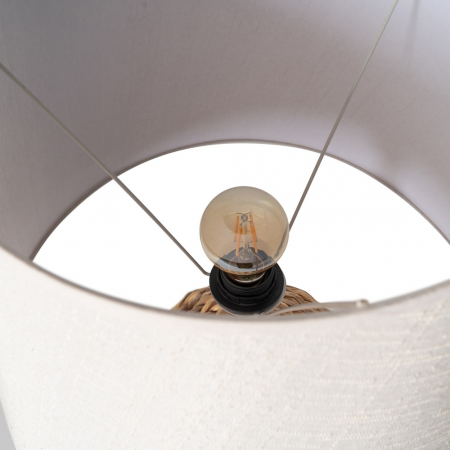 Lampa de masa din fibre naturale CreativDeco - Decor interior boho [4]
