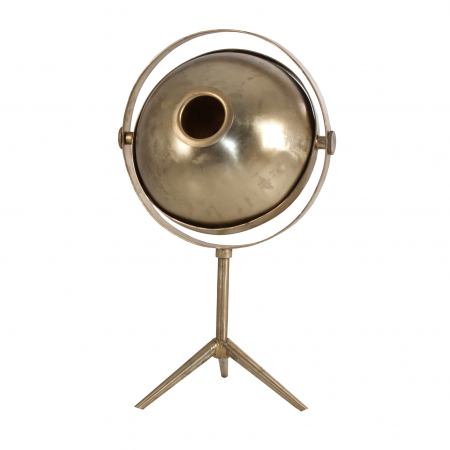 Stil de design - Veioza Art Deco metal auriu alama|Lampi sofisticate