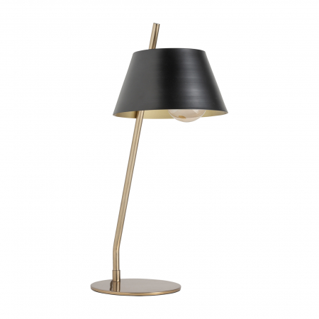 Stil de design - Veioza Art Deco auriu negru|Lampi elegante