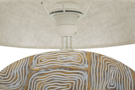 Veioza Eclipse, Rasina, Auriu Bej - creativdeco.ro [2]