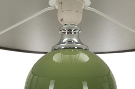 Veioza verde-argintie | Lampa de masa CreativDeco [4]