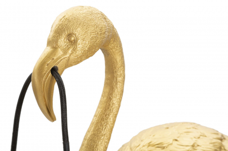 Veioza Flamingo, rasina, auriu, Mauro Ferretti [3]