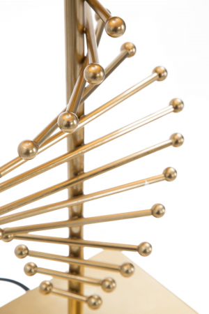 Veioza Glam Sticky, auriu/negru, fier/poliester [7]