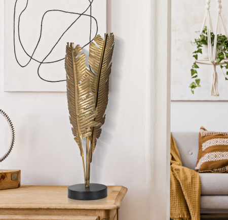 Veioza Palm, metal, auriu/negru, Mauro Ferretti [5]