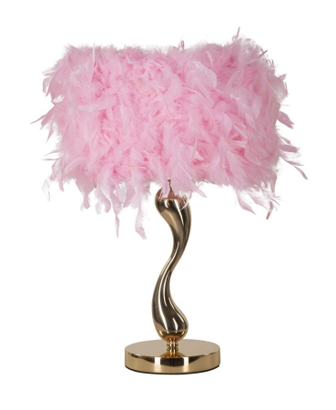 Veioza Pene Roz CreativDeco - Lampa de Masa pentru Camera Fetelor