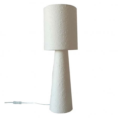 Veioze, Lampi de Birou - Veioza Saturne inalta din papier mache|Veioze designer moderne