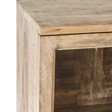 Vitrină mango natural ușă sticlă [3]