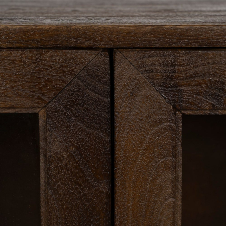 Vitrină mango maro compactă sticlă [9]