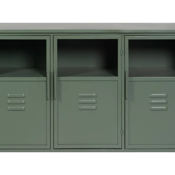 Vitrina metal verde industrial|Vitrine decor moderne [4]