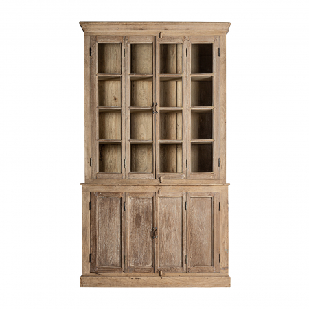 Vitrine - Vitrina coloniala lemn tec|Vitrine elegante