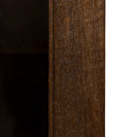 Vitrină mango maro îngustă sticlă [8]