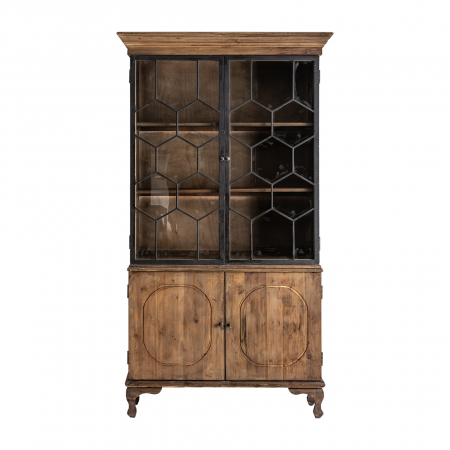 Vitrine - Vitrina industriala lemn reciclat|Vitrine statement