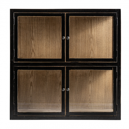 Vitrine - Vitrina modulara coloniala lemn reciclat|Vitrine elegante