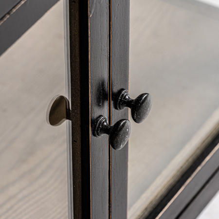 Vitrina modulara coloniala lemn reciclat|Vitrine elegante [4]