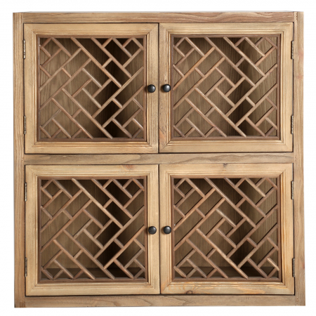 Vitrine - Vitrina modulara coloniala lemn ulm|Vitrine adaptabile