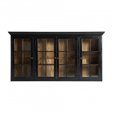 Vitrina modulara coloniala mango negru|Vitrine elegante [1]