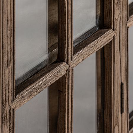 Vitrina coloniala lemn ulm maro|Vitrine elegante [3]