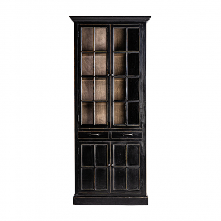 Vitrine - Vitrina provensala lemn ulm|Vitrine elegante