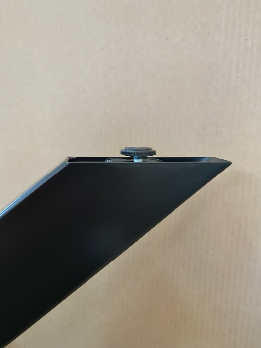 Picior masa metal Spider Clasic 1200x700x720 mm, negru [2]