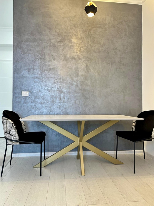 picioare masa metal spider auriu [3]