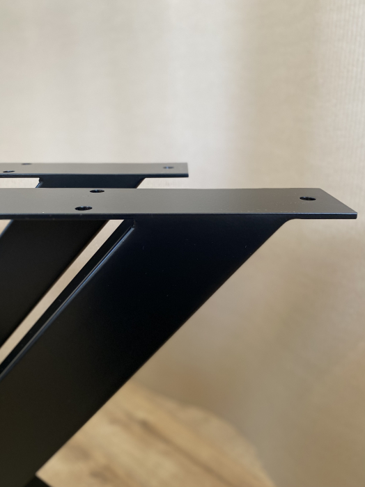 picioare masa metal model x negru [4]
