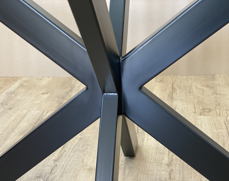 Picior masa metal Spider Clasic 1200x700x720 mm, negru [2]