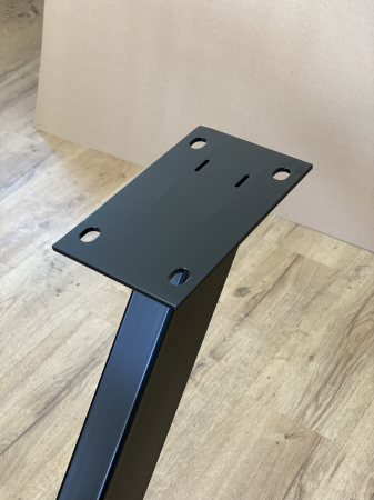 Picior masa metal Spider Clasic 1200x700x720 mm, negru [5]