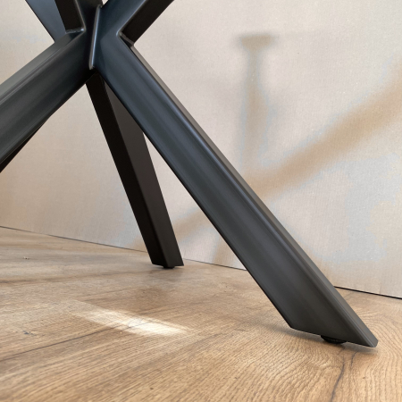 Picior masa metal Spider Clasic 900x700x720 mm, negru, slim [5]