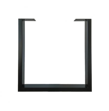 Picioare metal masă dining - picioare masa metal model u negru