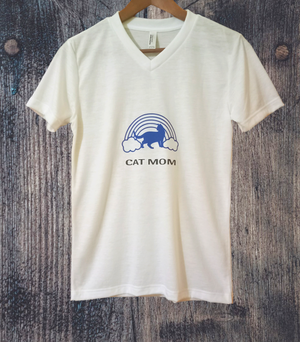 Tricou 'Cat Mom' [2]