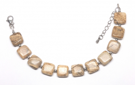 Bratara din Jasp Patrat [1]