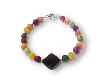 Bratari - Bratara multicolora cu Onix
