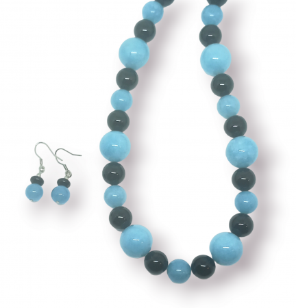 Seturi - Set Angelit cu Agate Negre